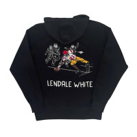USC Trojans Active Legends Black Lendale White Pullover Hoodie